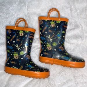 Lone Cone rain boots- toddler size 11- bug pattern